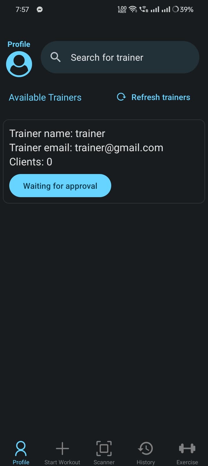 Apply For Trainer