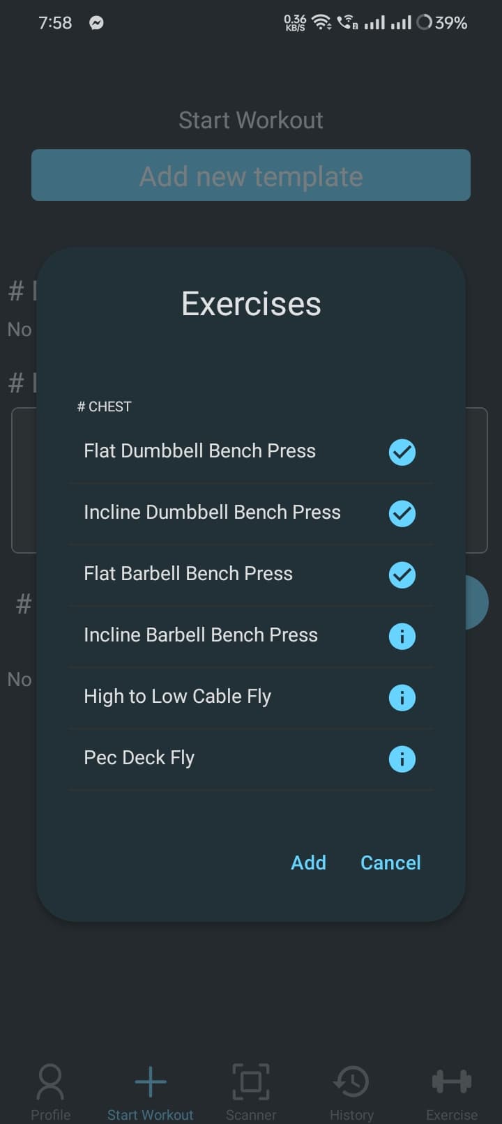 Workout New Template 2